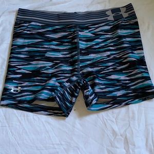 Blue under armor spandex